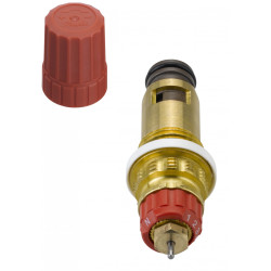 Integrated valve for bottom connection radiator DANFOSS