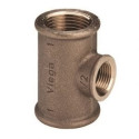 Kolmnurkne vähendatud pronks VIEGA 3/4"" x 1/2"" x 3/4"" v/v/v