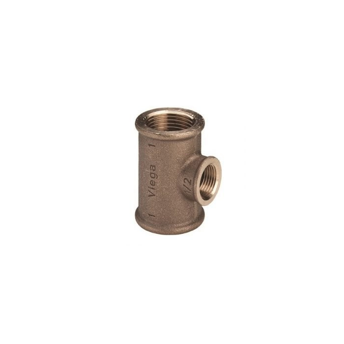 Kolmnurkne vähendatud pronks VIEGA 3/4"" x 1/2"" x 3/4"" v/v/v
