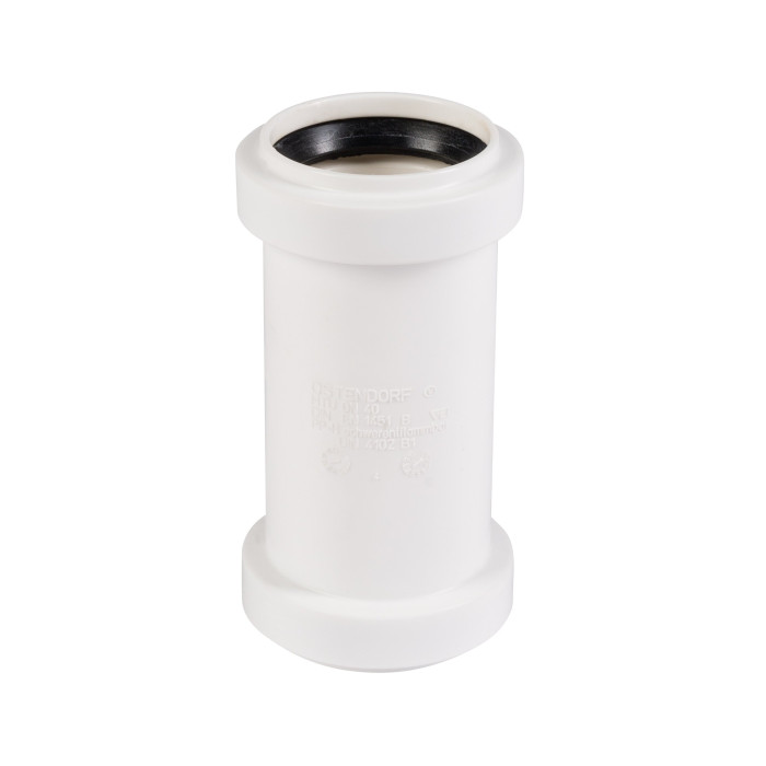 OSTENDORF HT-system DN 40 internal sewage repair coupling, white