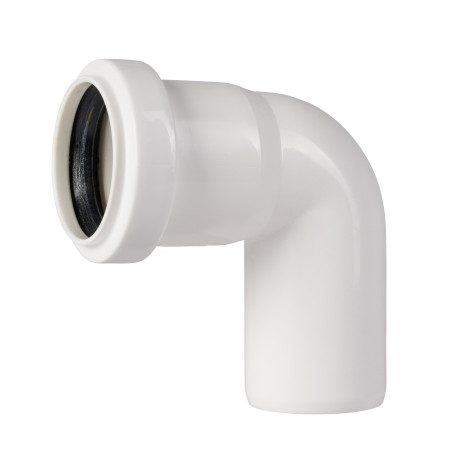 OSTENDORF HT-system DN 40 x 90° internal sewage elbow, white