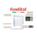Alumiiniumradiaator FONDITAL Exclusifo 500/100 - 16 sektsiooni