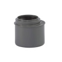 Short transition for indoor sewage OSTENDORF HTsafe DN 50 x 40, gray