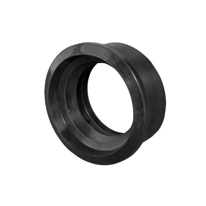 Kummikinnitus DN 110 neliküljelisele RUBBERile