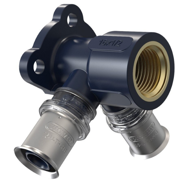 Двойной уголок с прессовкой WAVIN Tigris K5 20 x 1/2"" середина x 20