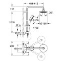 Системы верхнего душа Grohe New Tempesta Cosmopolitan