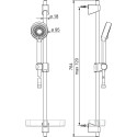 Shower stand sets ORAS Apollo 544