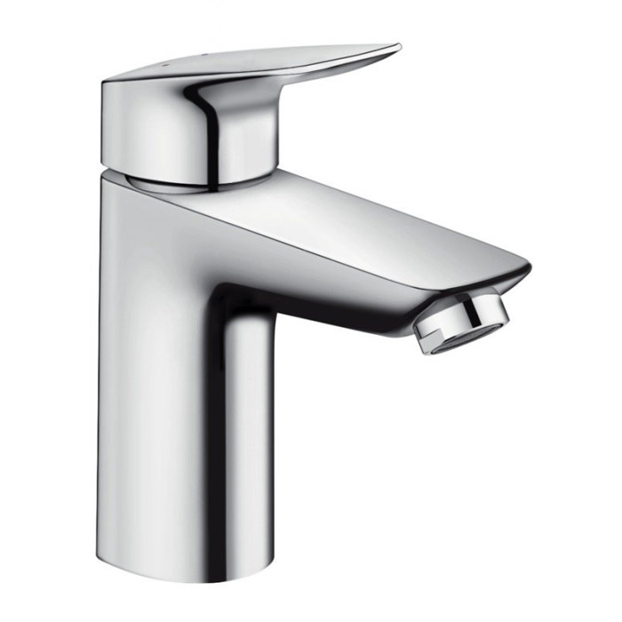 Смеситель для раковины с донным клапаном HANSGROHE Logis 100, хром, 71100000