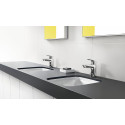 Смеситель для раковины с донным клапаном HANSGROHE Logis 100, хром, 71100000
