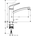 Kitchen (sink) faucet HANSGROHE Logis 71832000