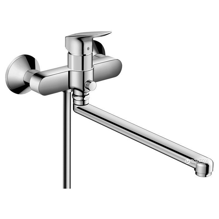 Vannitoa - dušisegisti long snap HANSGROHE Logis 71402000