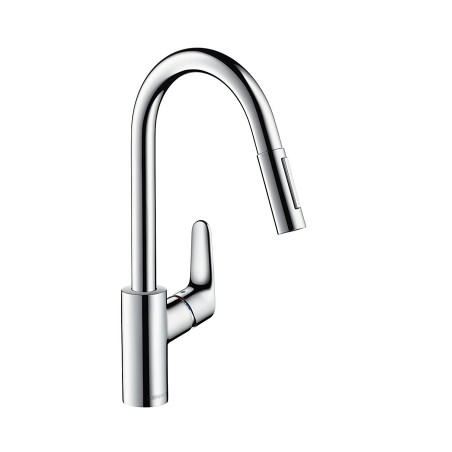 Köök (kraanikauss) segisti väljatõmmatava kraaniga HANSGROHE Focus, 31815000