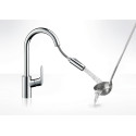 Köök (kraanikauss) segisti väljatõmmatava kraaniga HANSGROHE Focus, 31815000