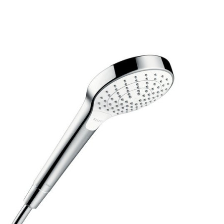 Dušipea HANSGROHE Croma Select S 3jet, Vario Ecosmart, kroom/valge, 26803400