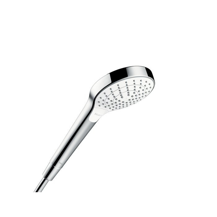 Dušipea HANSGROHE Croma Select S 3jet, Vario Ecosmart, kroom/valge, 26803400