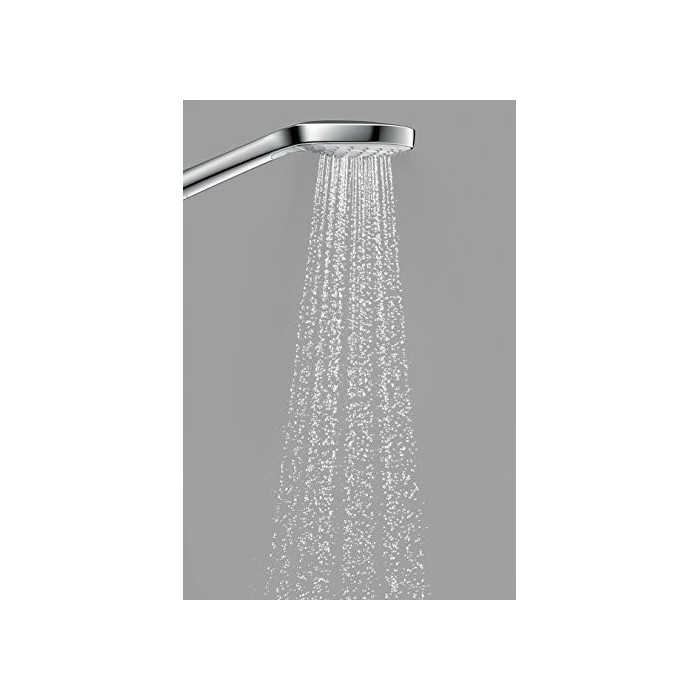 Shower head HANSGROHE Croma Select S 3jet, Vario Ecosmart, chrome/white, 26803400