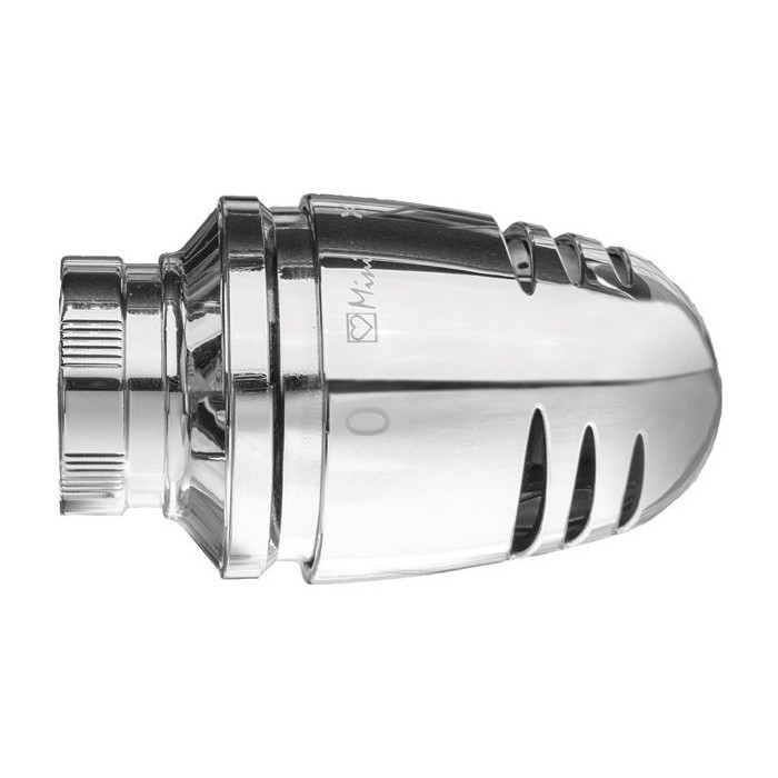 Termostaatiline reguleerimispea HERZ Mini de luxe M28 x 1,5 kroomitud