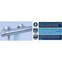 Termostaatiline dušisegisti GROHE Grohtherm 800, 34558000