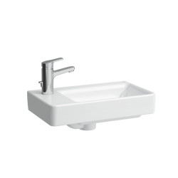 Rippuv pesumasin asümmeetriline LAUFEN Pro S, 480 x 280 mm (segisti ava vasakul)