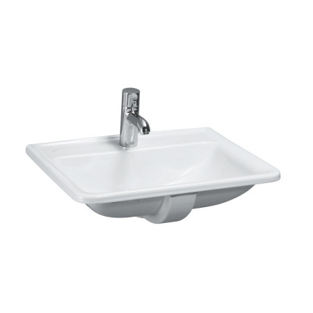 Laufen Pro S sink, top-mounted, 560 x 440 mm (faucet hole in the center)