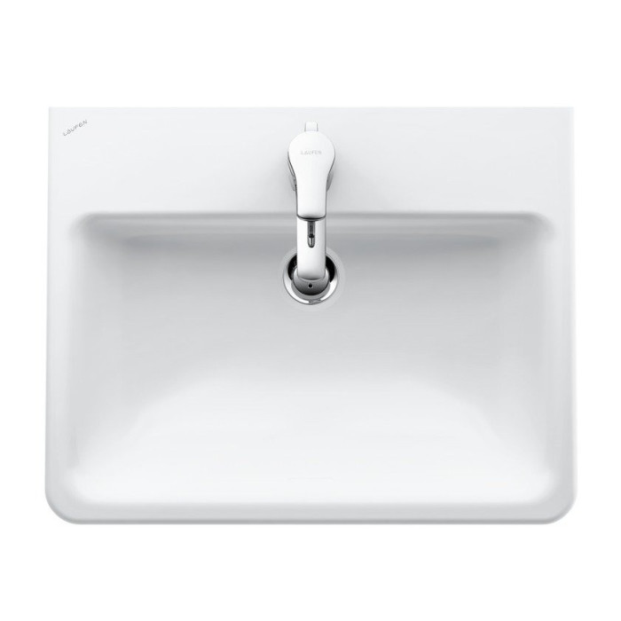 Laufen Pro S sink, top-mounted, 560 x 440 mm (faucet hole in the center)