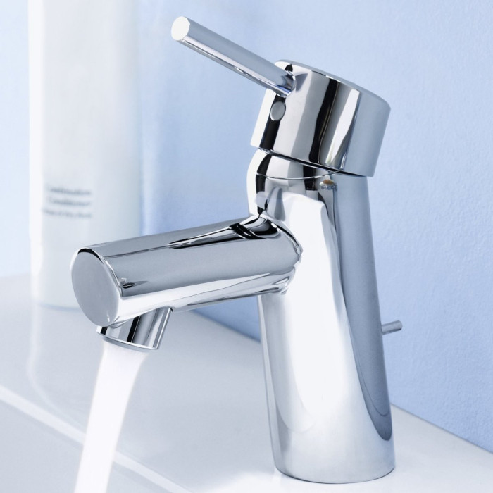 Смеситель для раковины с донным клапаном GROHE Concetto, размер S, 3220410E