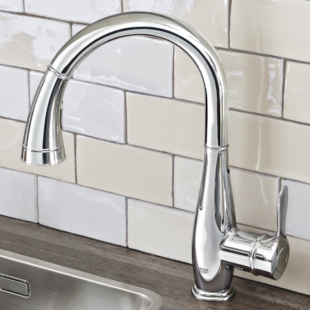 Kitchen (sink) faucet with pull-out spout GROHE Parkfield, 30215001
