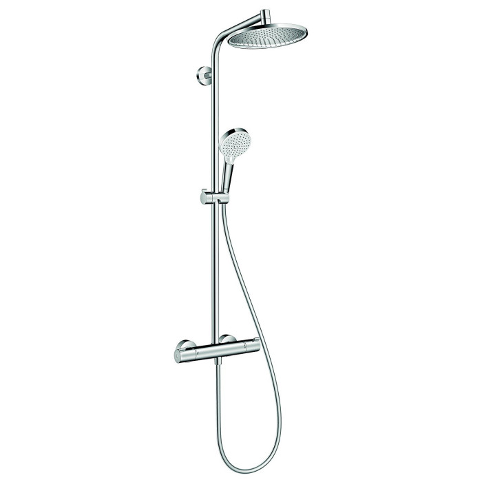 Thermostatic rain shower system HANSGROHE Crometta S 240 1jet, 27267000