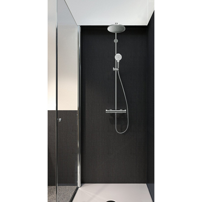 Thermostatic rain shower system HANSGROHE Crometta S 240 1jet, 27267000