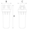 Atlas Filters DP 1"" filter housings