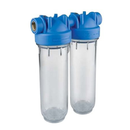 Double filter housing ATLAS FILTERS DPD 1""