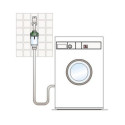 Anticalc washing machine filter ATLAS FILTERS Dosal 3/4""