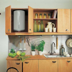 Electric water heater ATLANTIC PCRB10 O'PRO, 10 l above the sink