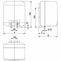 Elektriline veesoojendi BAXI SR 515 SL, 15 l kraani all