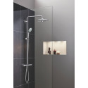 GROHE Euphoria 260 thermostatic shower system with Euphoria 110 hand shower massage