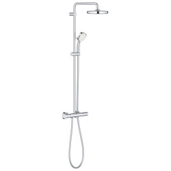 GROHE Tempesta Cosmopolitan 210 thermostatic shower system with Tempesta 100 hand shower