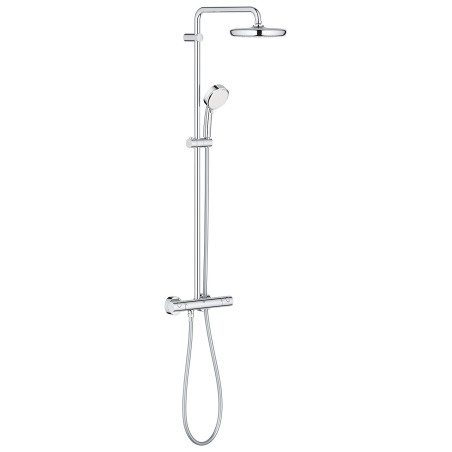 Termostaatiline dušisüsteem GROHE Tempesta Cosmopolitan 210 koos käsidušiga Tempesta 100