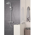 GROHE Tempesta Cosmopolitan 210 thermostatic shower system with Tempesta 100 hand shower