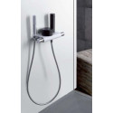 Thermostatic bath-shower mixer with waterfall flow type ALPI Zago