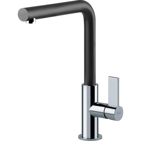 Köök (kraanikauss) segisti FRANKE Bat Neptune-Evo, ilma väljatõmmatava duššita, kroom/onyx