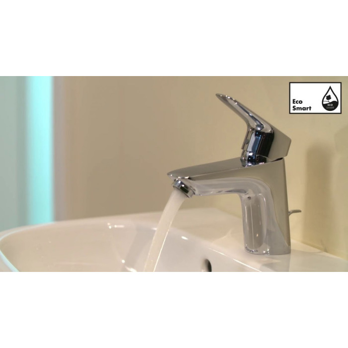 Washbasin mixer with pop-up waste HANSGROHE Logis 70, 71070000