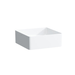 Laufen Living SaphirKeramik washbasin-bowl, 360 x 360 mm