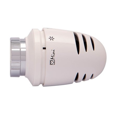 Thermostatic control head HERZ Mini de luxe M28 x 1.5 white