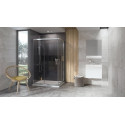 RAVAK Gigant Pro shower tray 80 x 100, right 10°, white