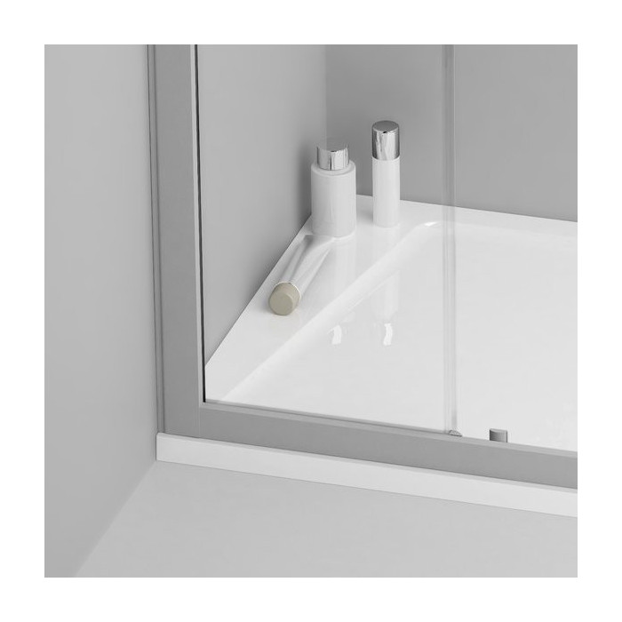 RAVAK Gigant Pro shower tray 80 x 100, right 10°, white