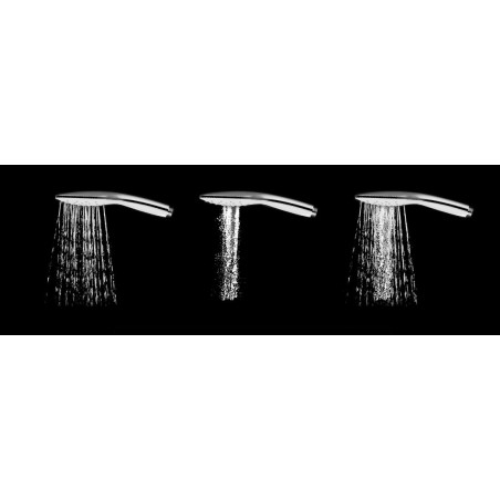 RAVAK Air shower head, 3 functions, chrome-plated