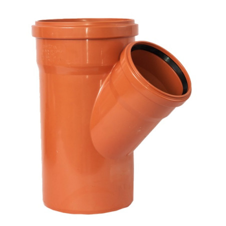 Välisademe kolmik WAVIN 250 x 160 / 45°