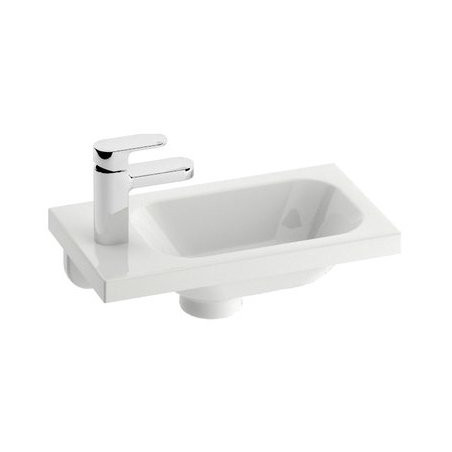Умывальник мини RAVAK Chrome 400 x 220 мм, раздражающий