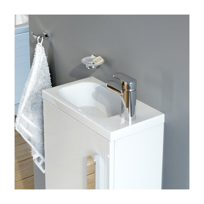 Умывальник мини RAVAK Chrome 400 x 220 мм, правый