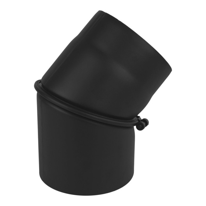 Регулируемый угол из черной стали без отверстия DARCO 160 / 45°